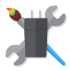 Customizable illustrtaion icon