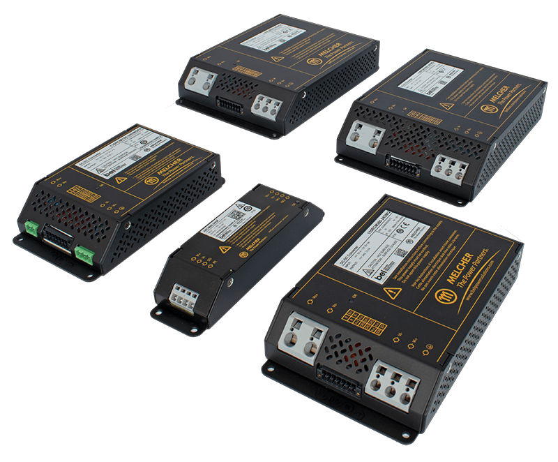 Image of five Melcher products