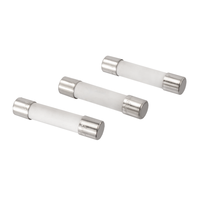 Image of 3 fuses, specifically the 0603C Series products.