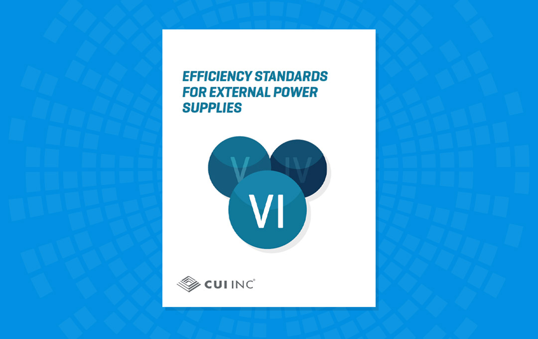 Efficiency Standards for External Power Supplies