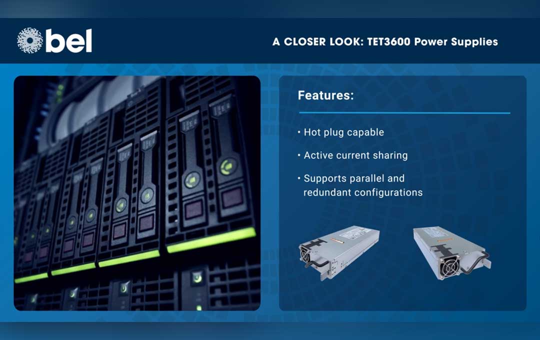 A Closer Look: TET3600 Front End AC-DC Power Supply