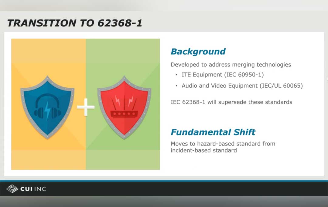 Preparing for IEC 62368-1 Implementation