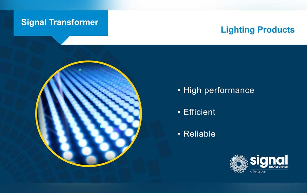 Signal Transformer Lighting Products Overview
